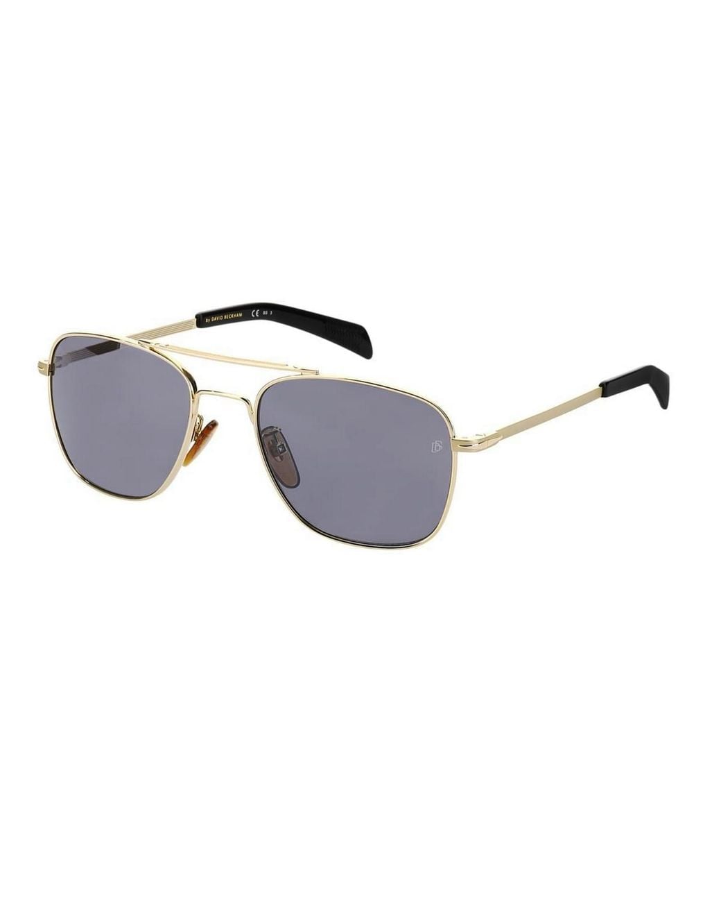 David Beckham Metallic Sunglasses 55/18/145 Mm Metal for men