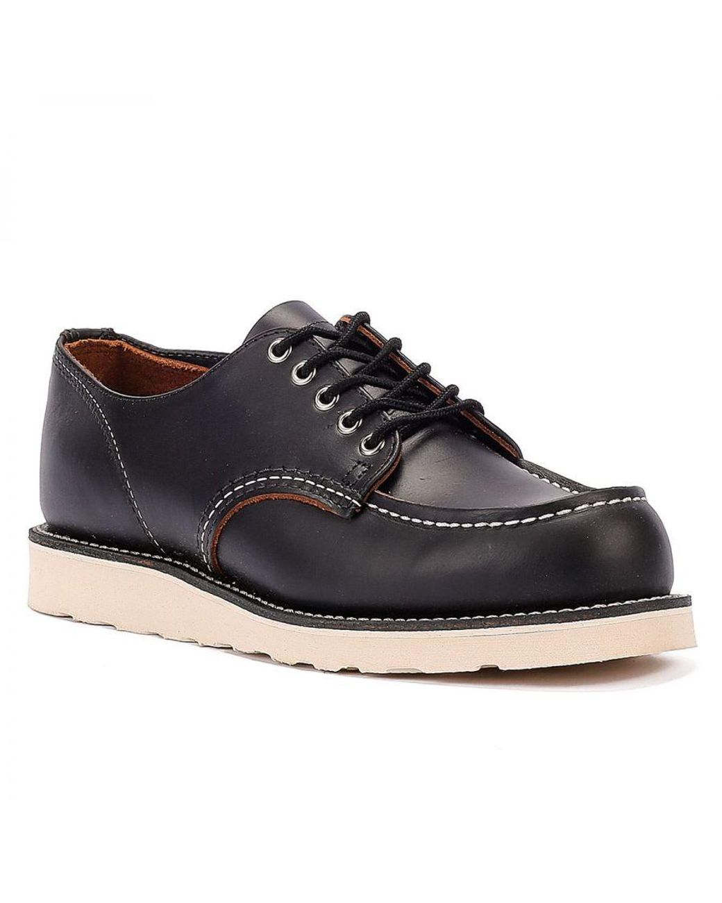 Red Wing Black Shoes Shop Moc Oxford 8092 Prairie Leather for men