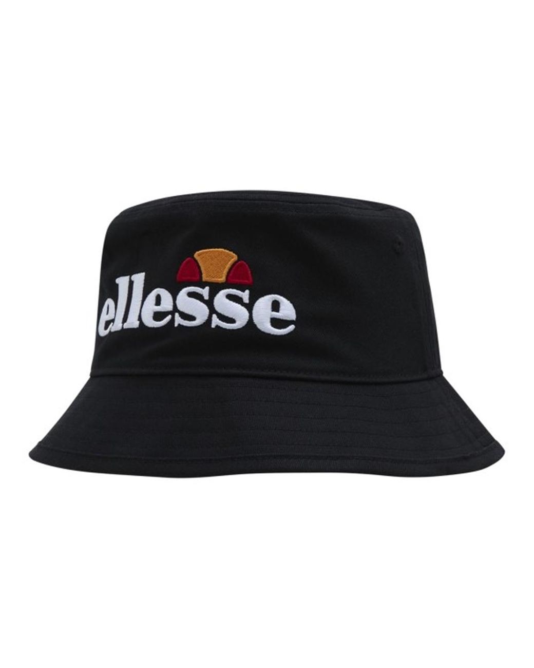 Ellesse Black Mavro Embroidered Logo Bucket Hat