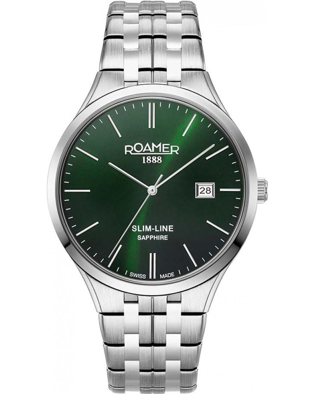 Roamer Gray 512833-41-75-20 Slim Line Classic Watch for men