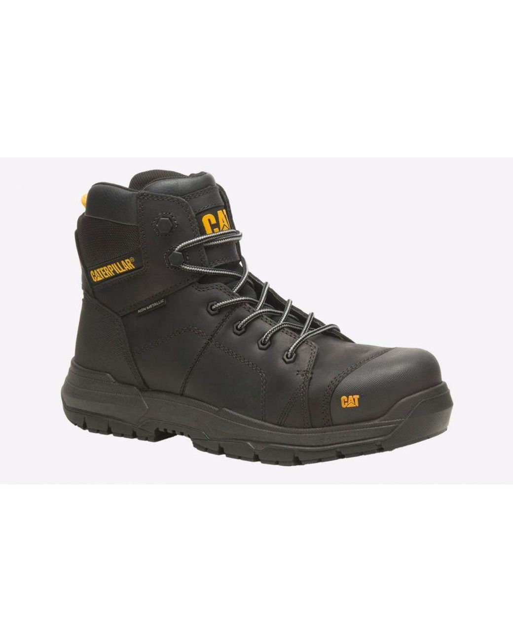 Caterpillar Safety Black Crossrail 2.0 Waterproof Boot for men