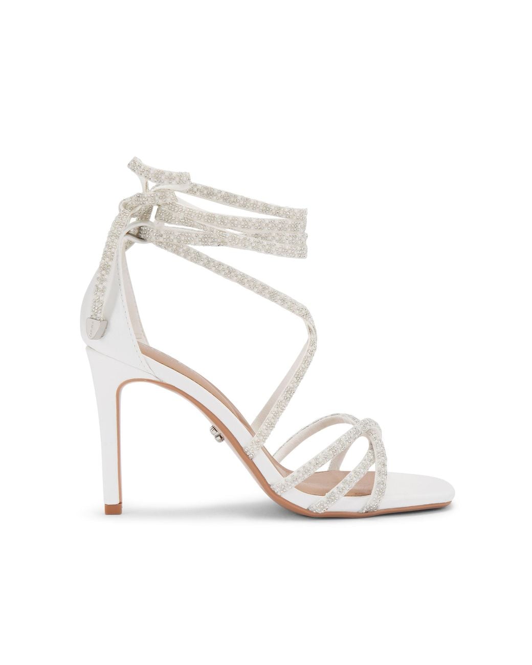 Carvela Kurt Geiger White Paparazzi Tie Sandals