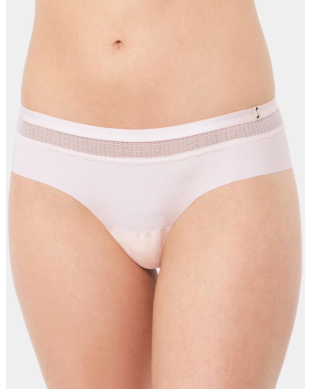 Sloggi Purple 10186053 S Silhouette Low Rise Cheeky Hipster Briefs