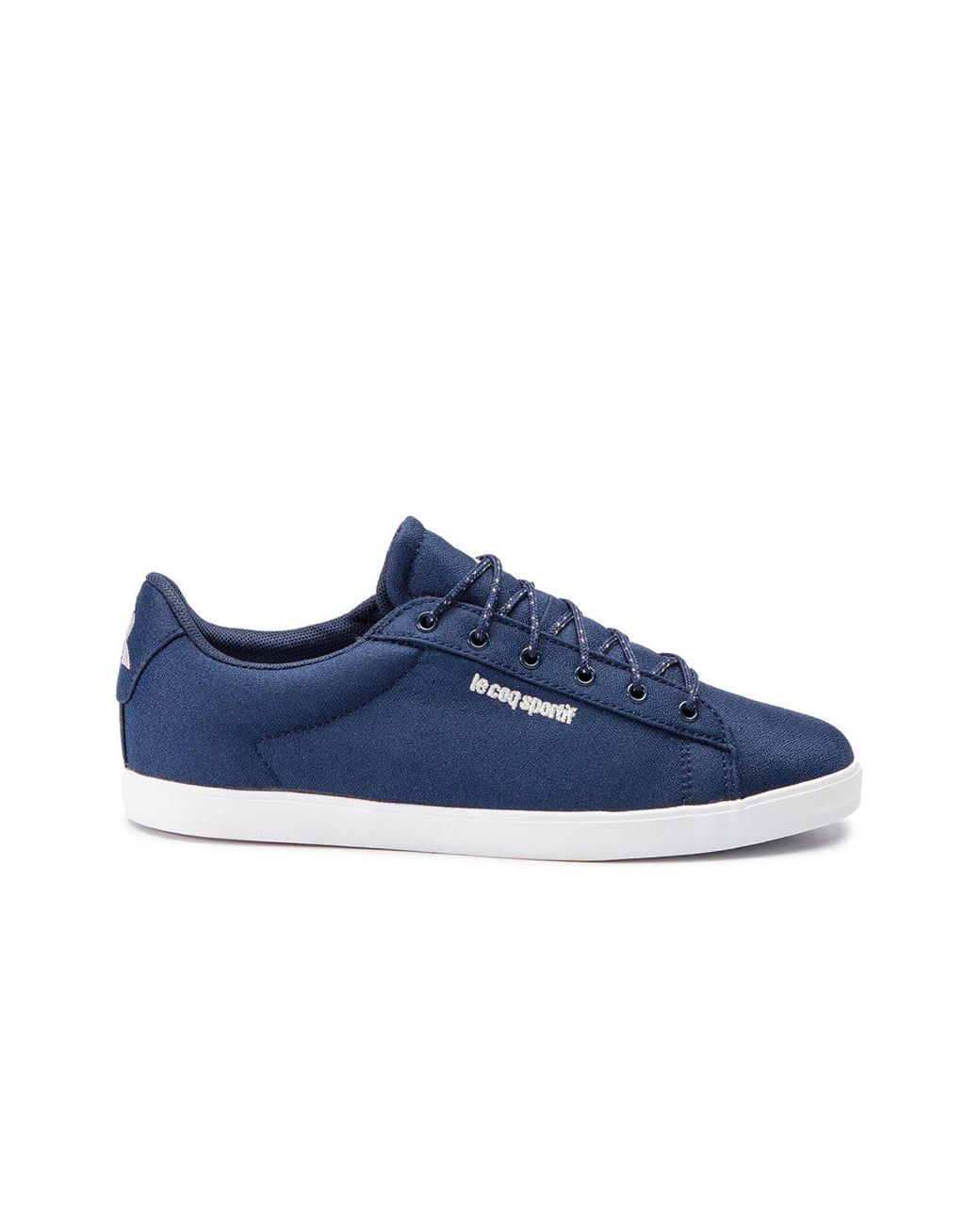 Le Coq Sportif Blue Agate Lo Cvs Metallic Plimsolls