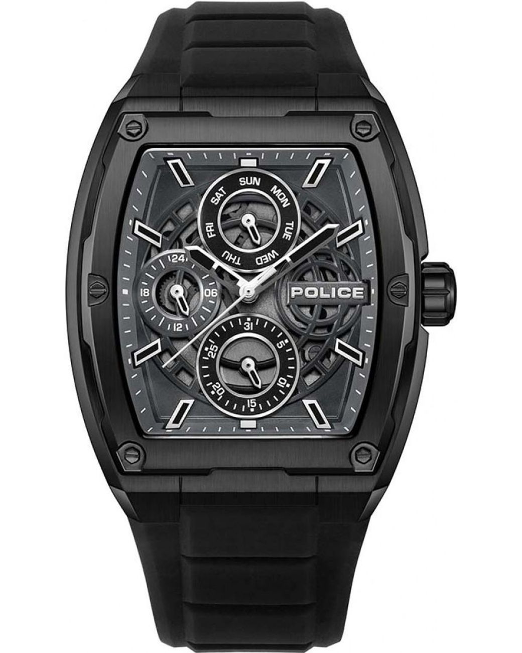Police Black Pewjq0004501 Creed Watch for men