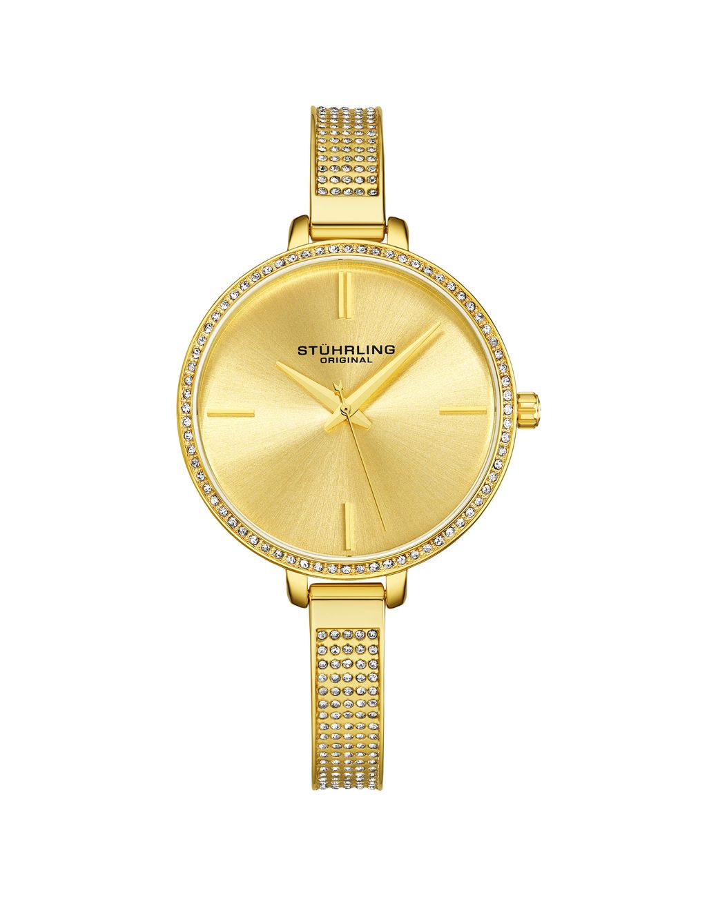 Stuhrling Metallic Pentai Quartz 36Mm