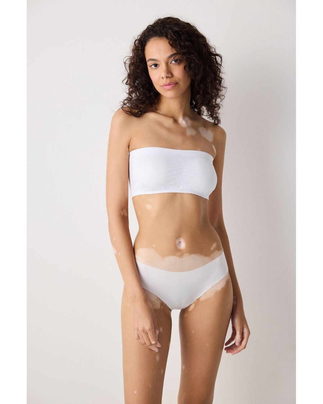 Penti White Strapless Jersey Bralette