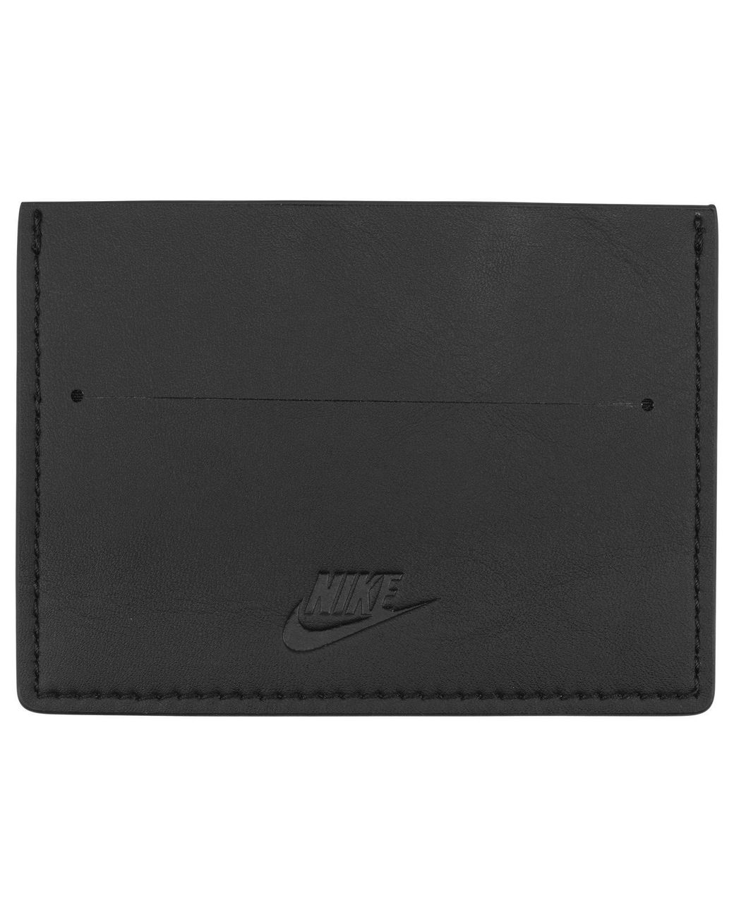 Nike Black Air Force 1 Icon Card Wallet