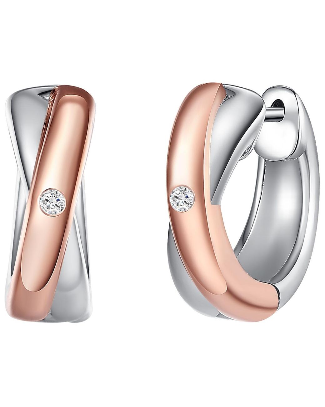 Rafaela Donata White Sterling Earring