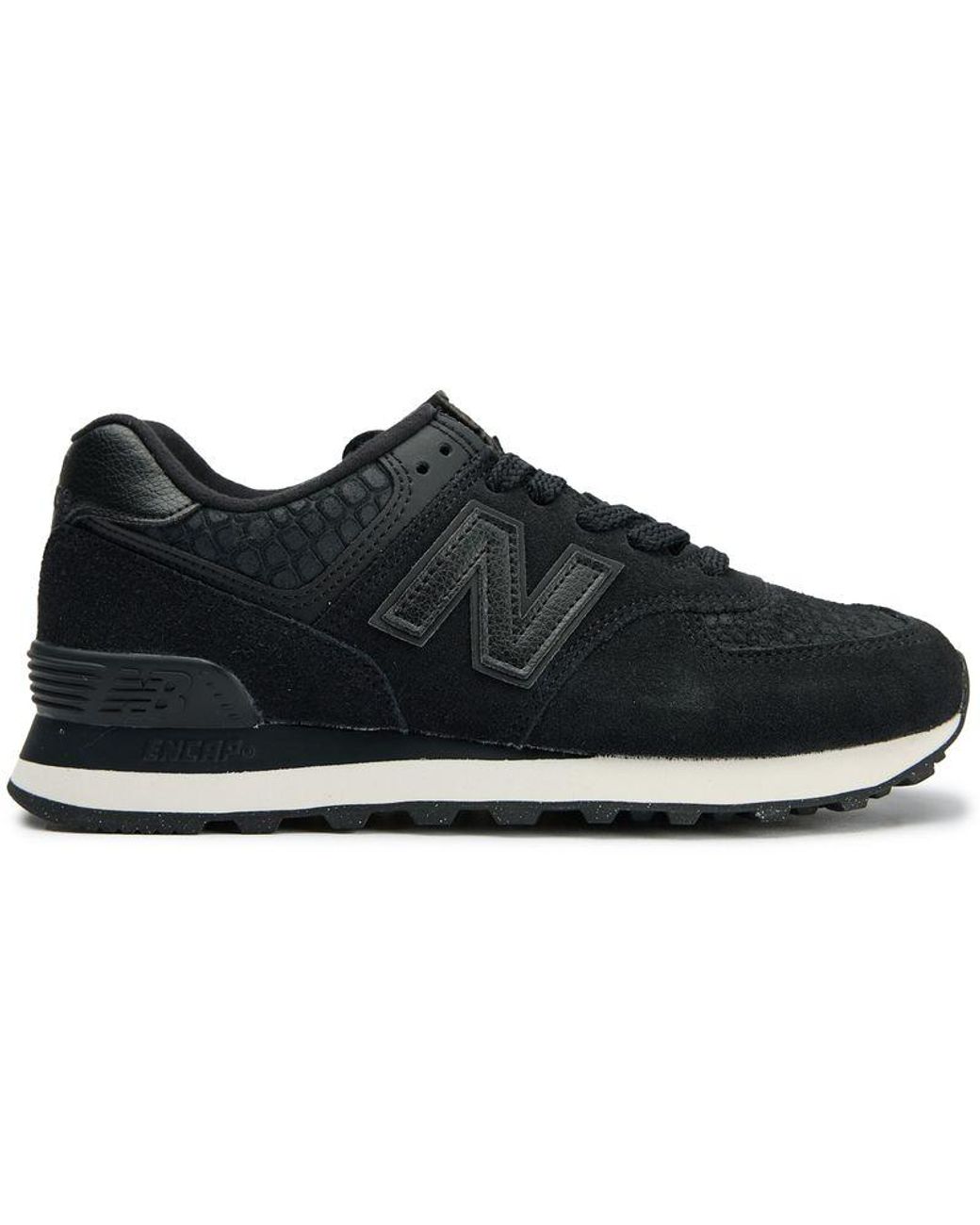 New Balance Black 574 Trainers