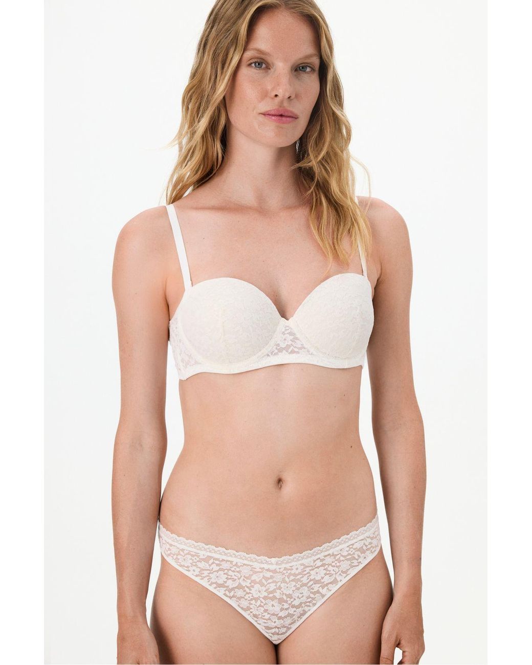 Penti White Pop Lace Bra