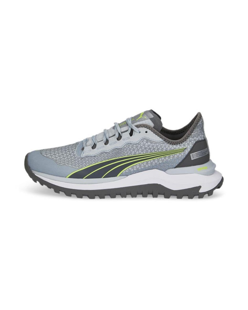 Grey puma hot sale running shoes