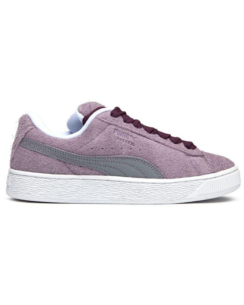 PUMA Purple Suede Xl Hairy Trainers