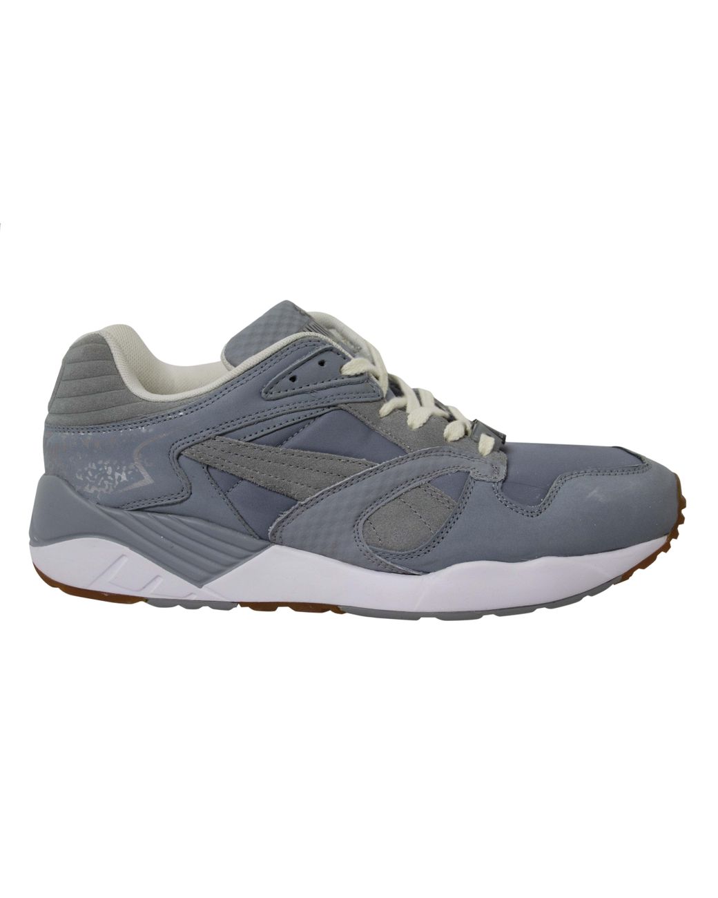 PUMA Gray Trinomic Xs 850 Pluss N. Calm Textile Leather Trainers 357004 01 for men