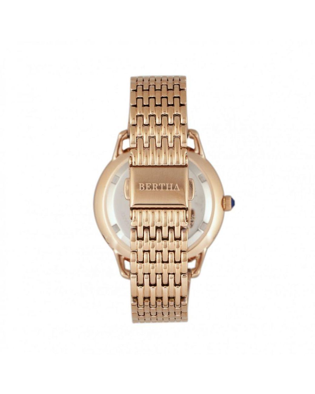 Bertha Pink Abby Swiss Bracelet Watch