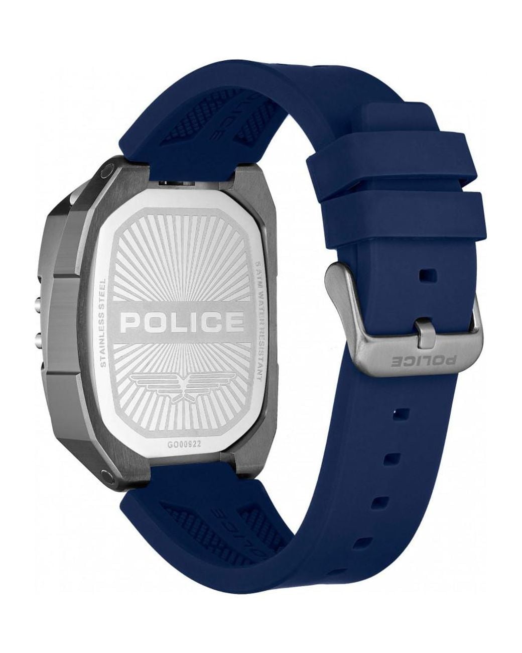 Police Blue Pewgo0092205 Bullhead Watch for men