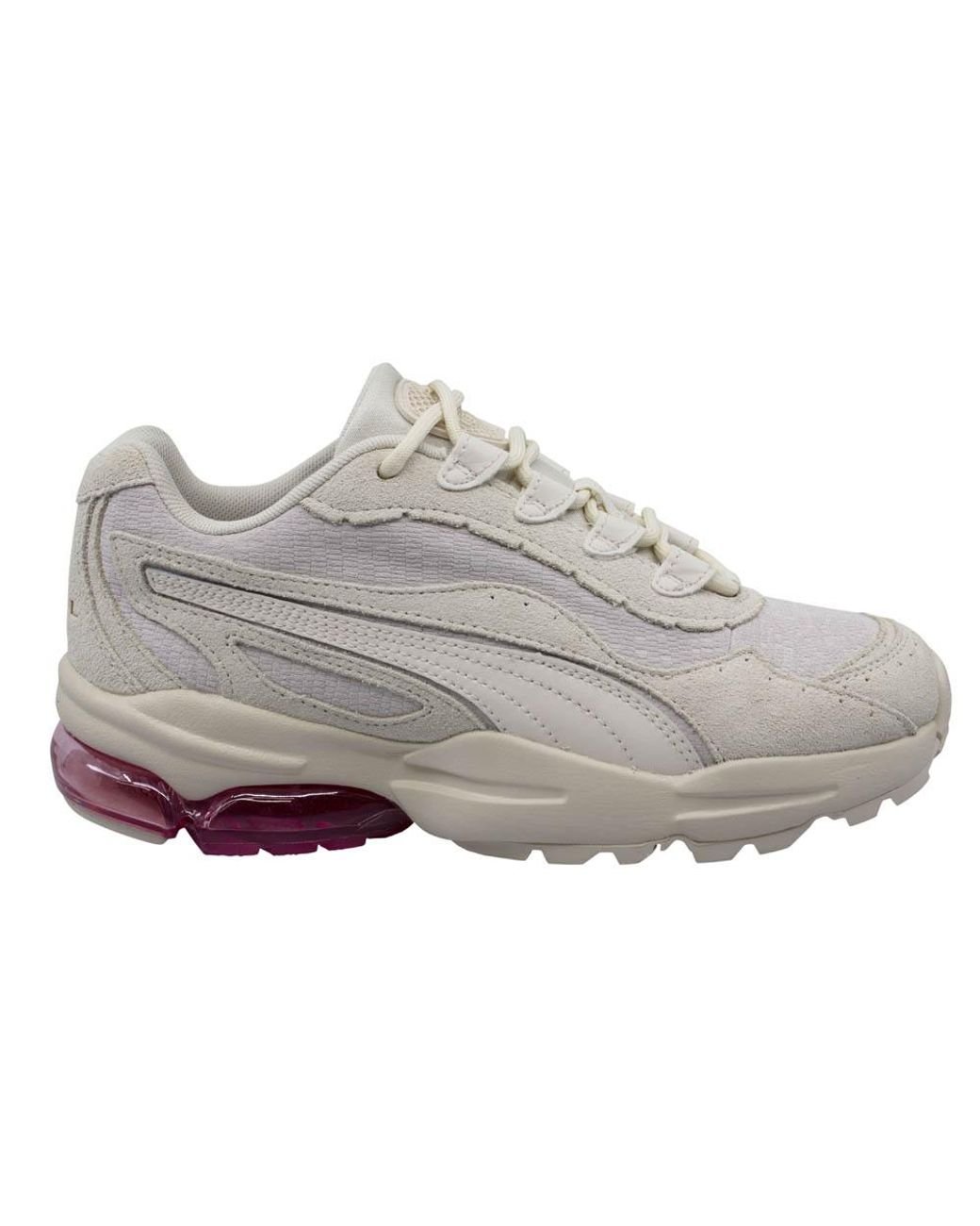 PUMA Cell Stellar Tonal Leather Low Lace Up Chunky Trainers in Grey Lyst UK