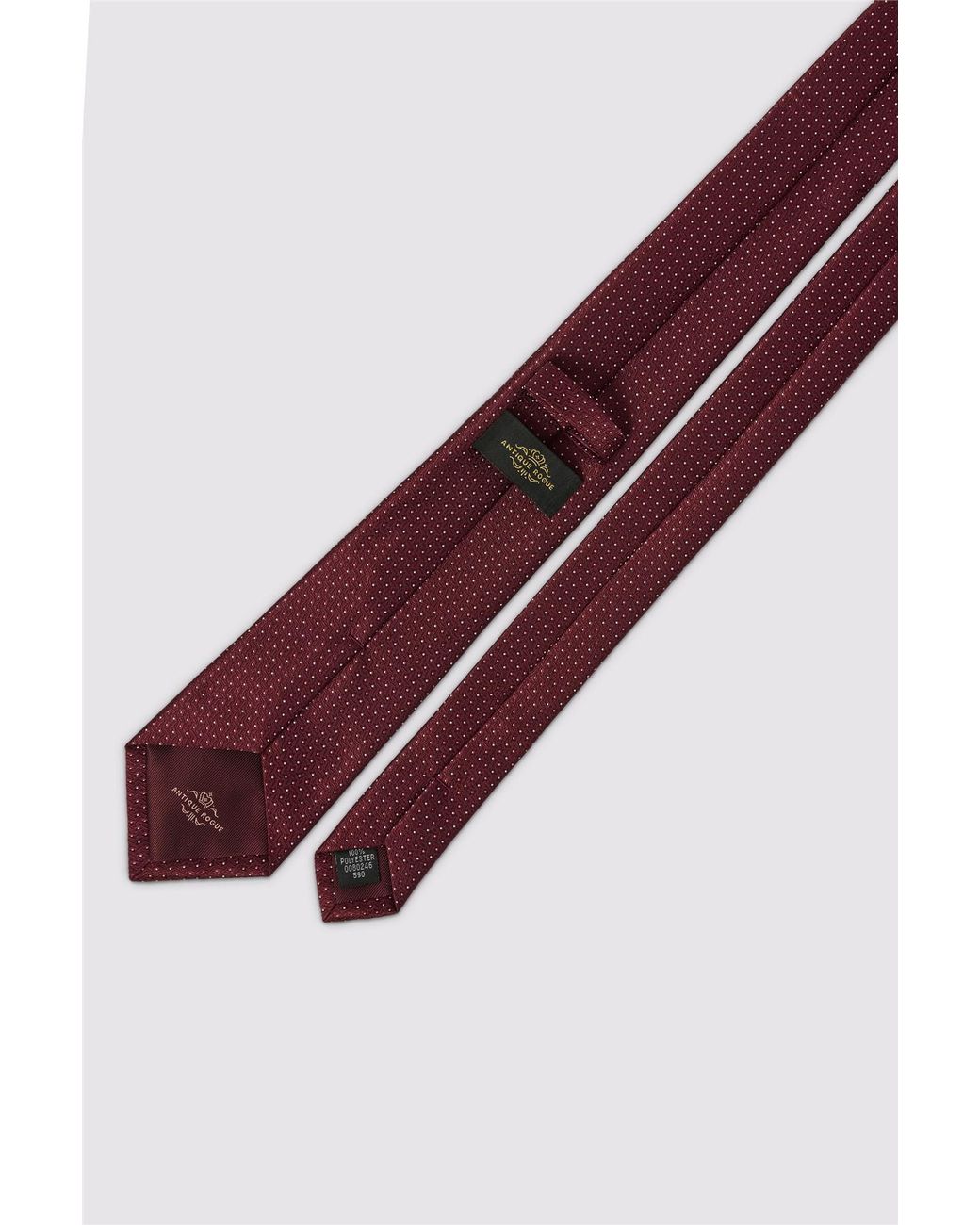 Antique Rogue Purple Patterned Tie for men