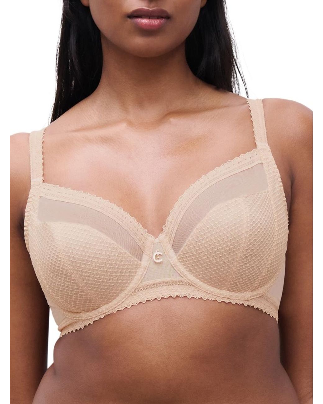 Chantelle Brown Romance Covering Full Cup Bra