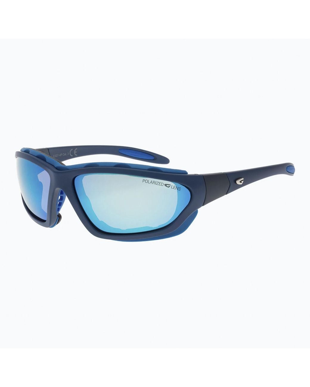 G.O.D Eyewear Blue Mese Polarised Uv400 Outdoor Sunglasses With Mirror Hydrophobic Lens
