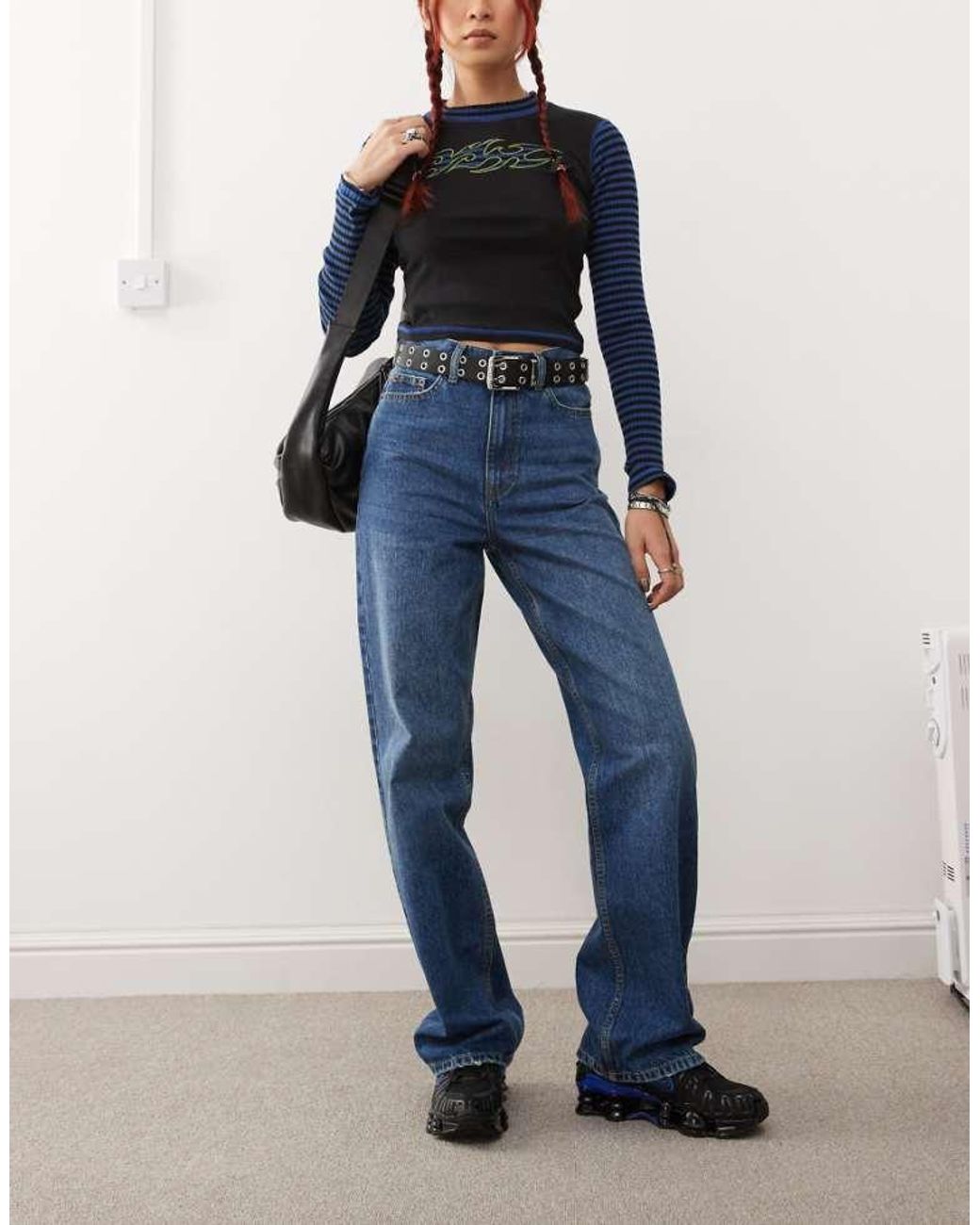 Dr. Denim Blue Echo Regular Fit Straight Leg