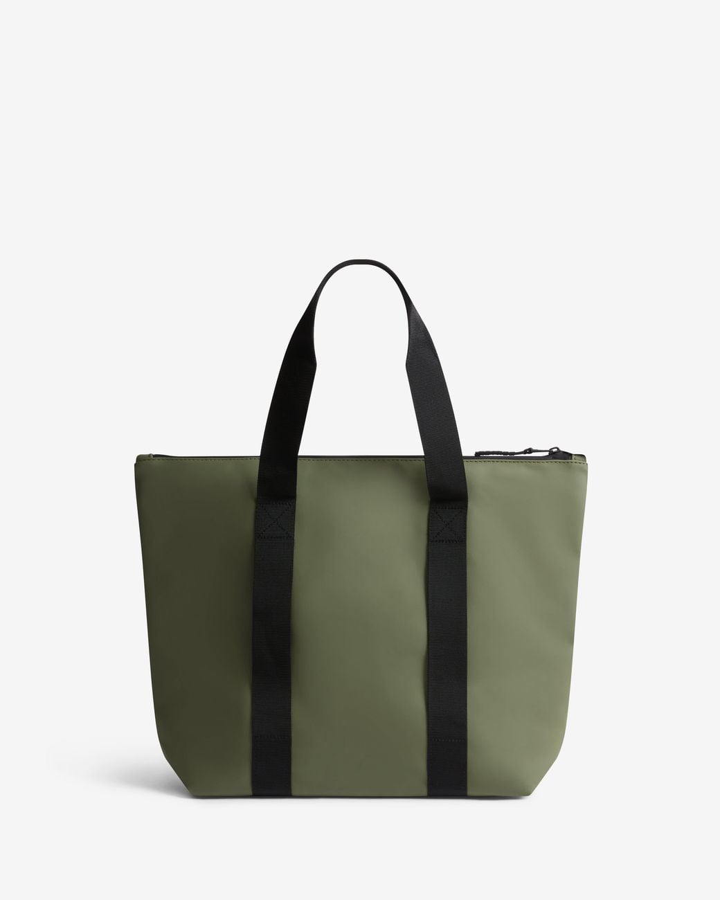 Hunter Green Logo Detail Tote Bag for men