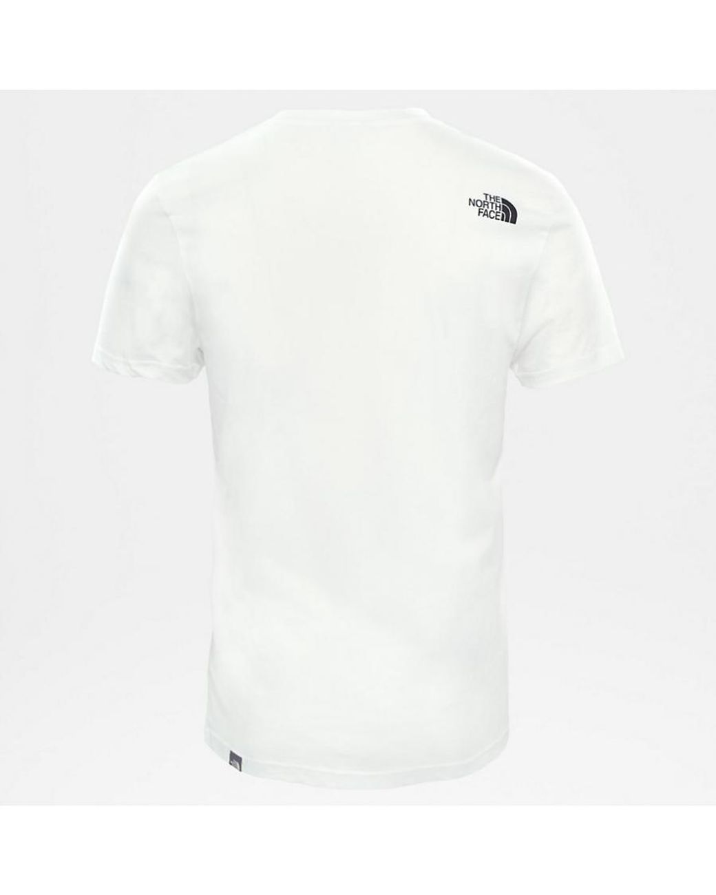 The North Face White Short Sleeve Simple Dome T-Shirt, Tnf Cotton for men