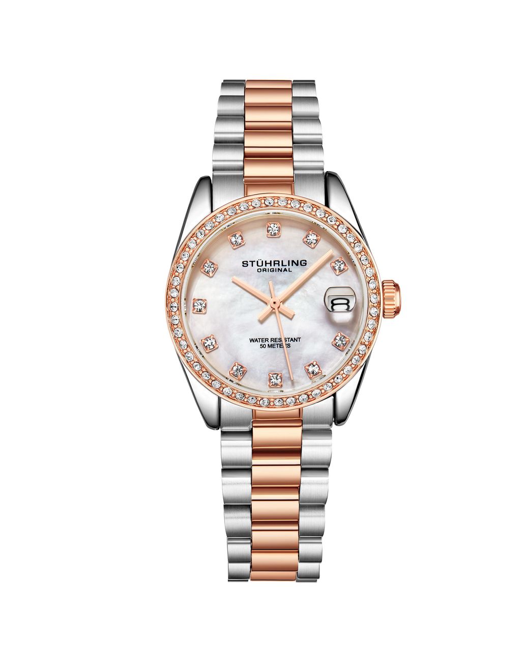 Stuhrling White Lineage 3936 Quartz 31Mm Fashion