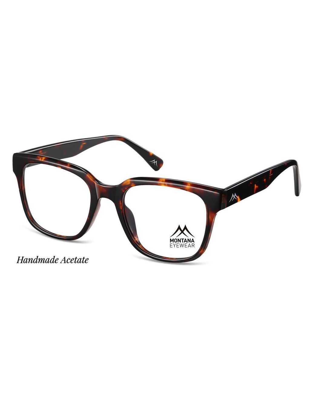 Montana Brown Square Shiny Dark Turtle Ma46