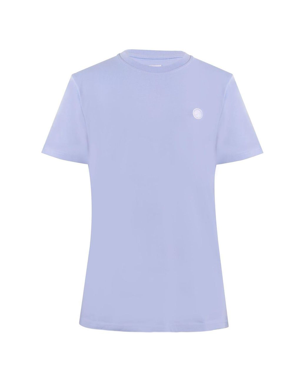 Pretty Green Blue Regular Fit Crew Neck T-Shirt for men