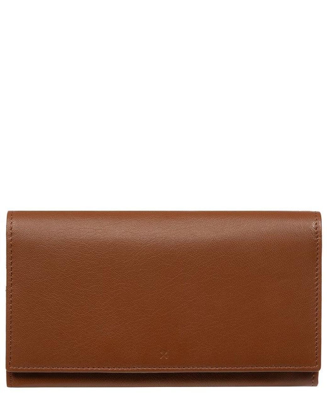 NiNa Amora Brown 'Mirella' Leather Purse