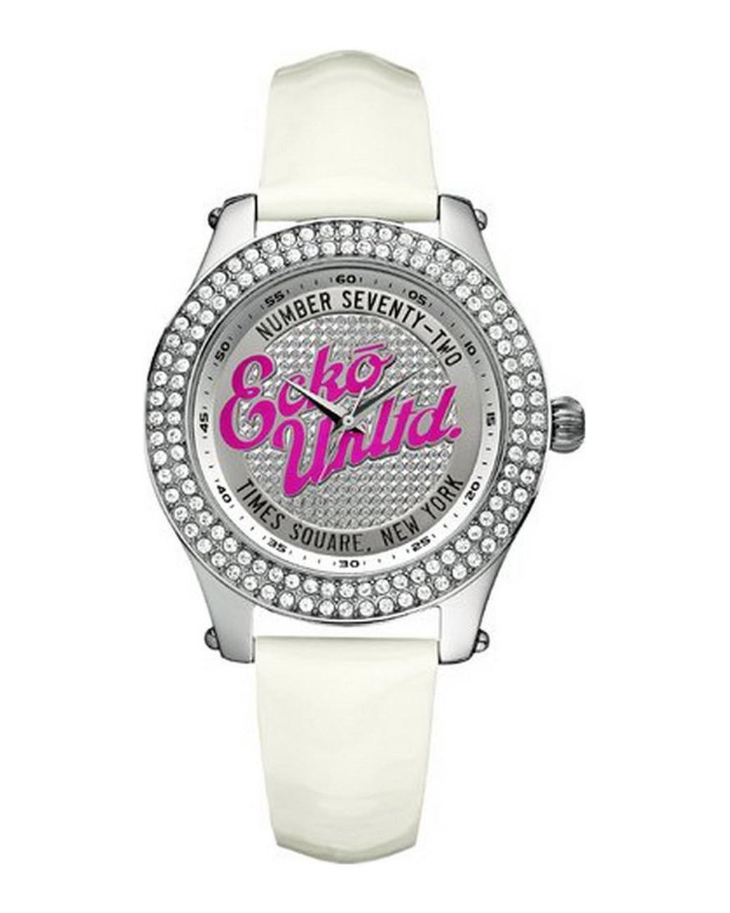 Marc Ecko Gray E10038M2 Midsize Rollie Watch