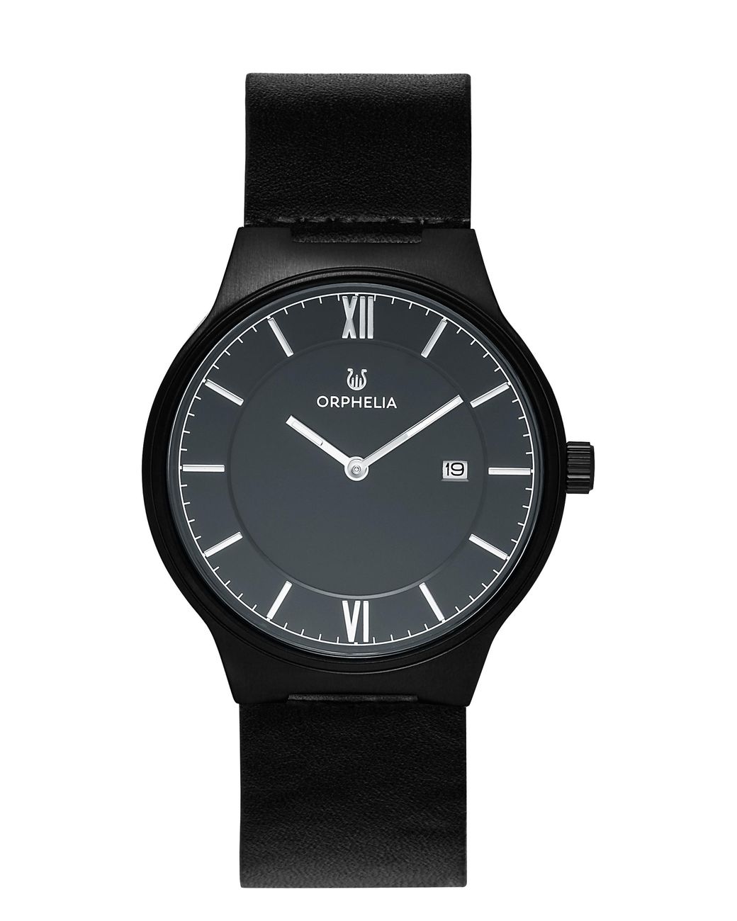 Orphelia Black Serendipity Watch Or61806 Leather for men