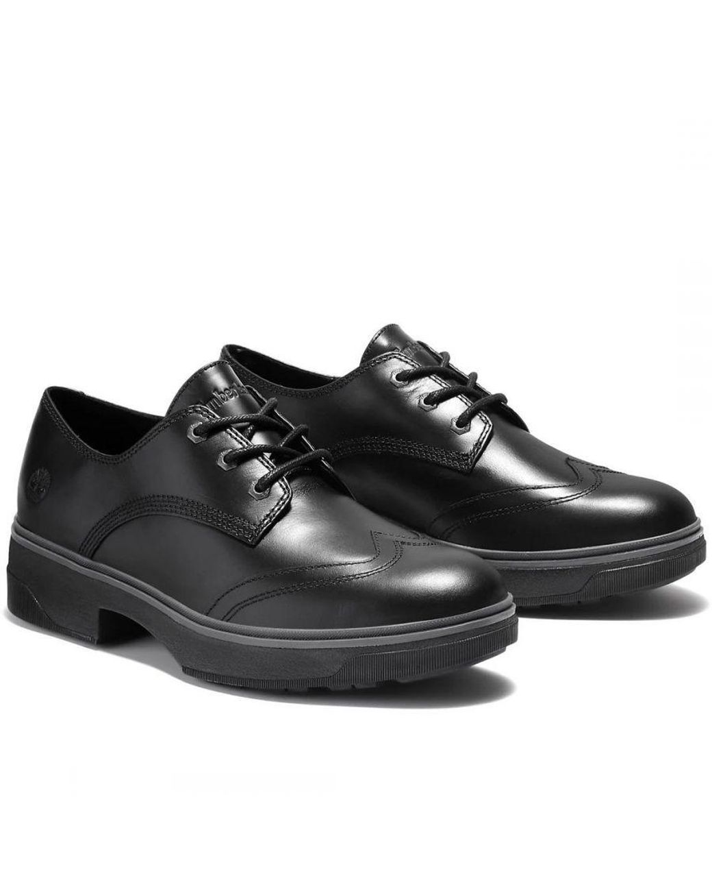 Timberland Black Nolita Sky Brogue Oxford Shoes Leather (Archived)