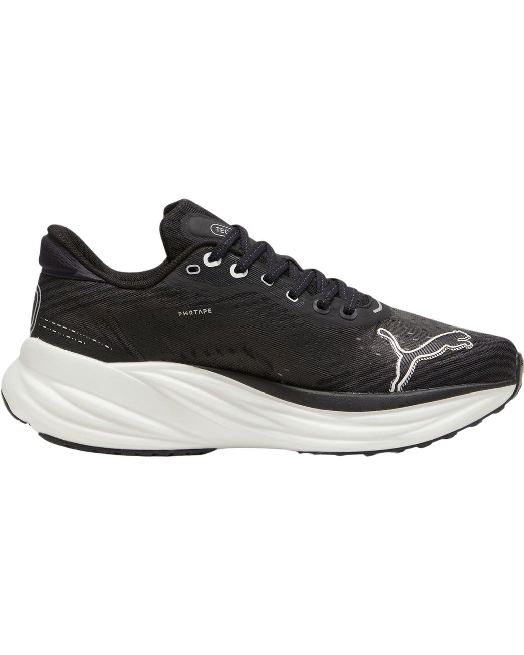 PUMA Black Magnify Nitro 2 Tech Running Shoes for men