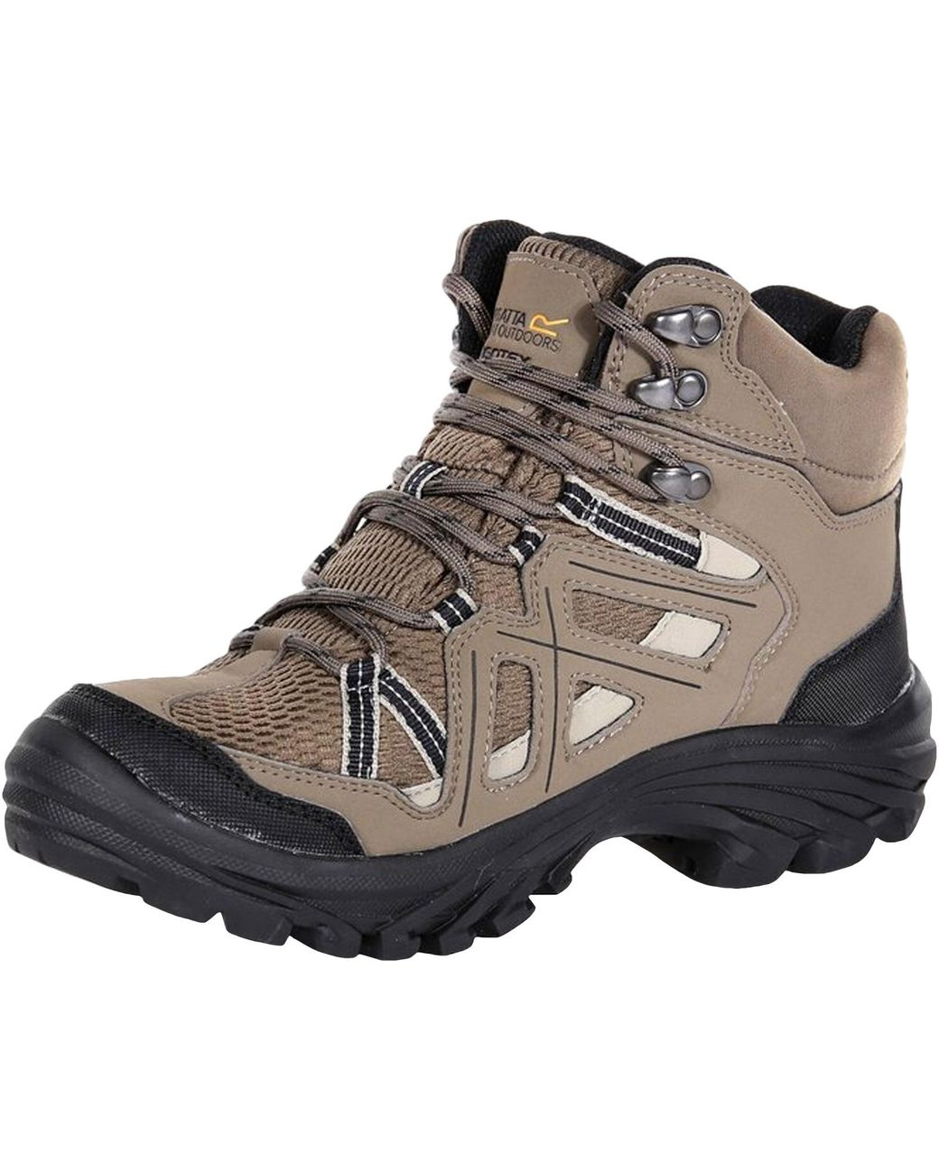 Regatta Brown Ladies Burrell Waterproof Breathable Walking Boots