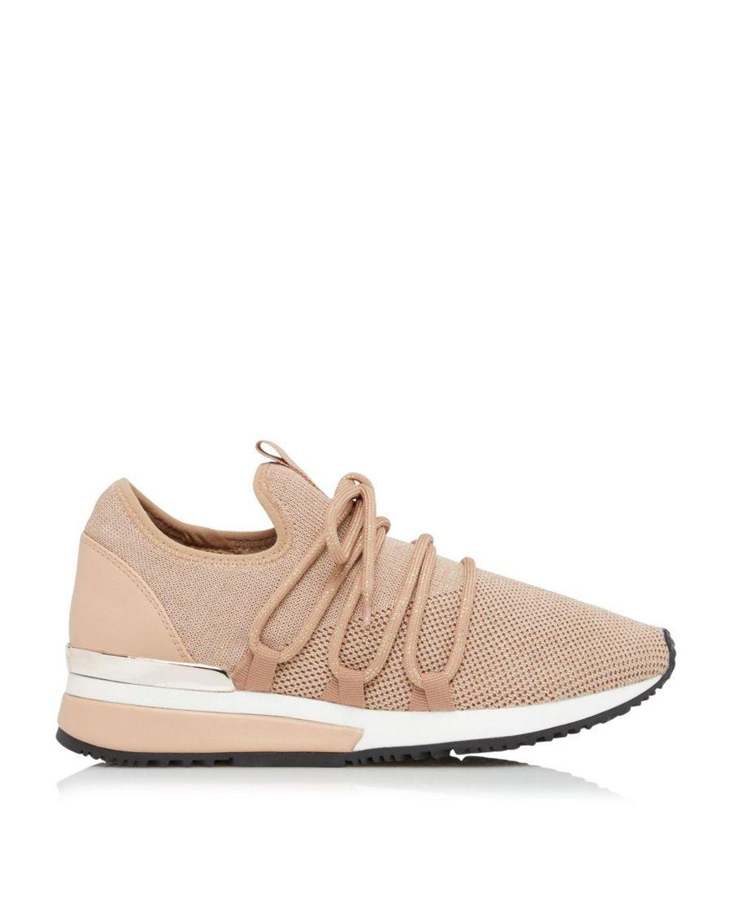 Elisse Lace Up Trainers Fabric