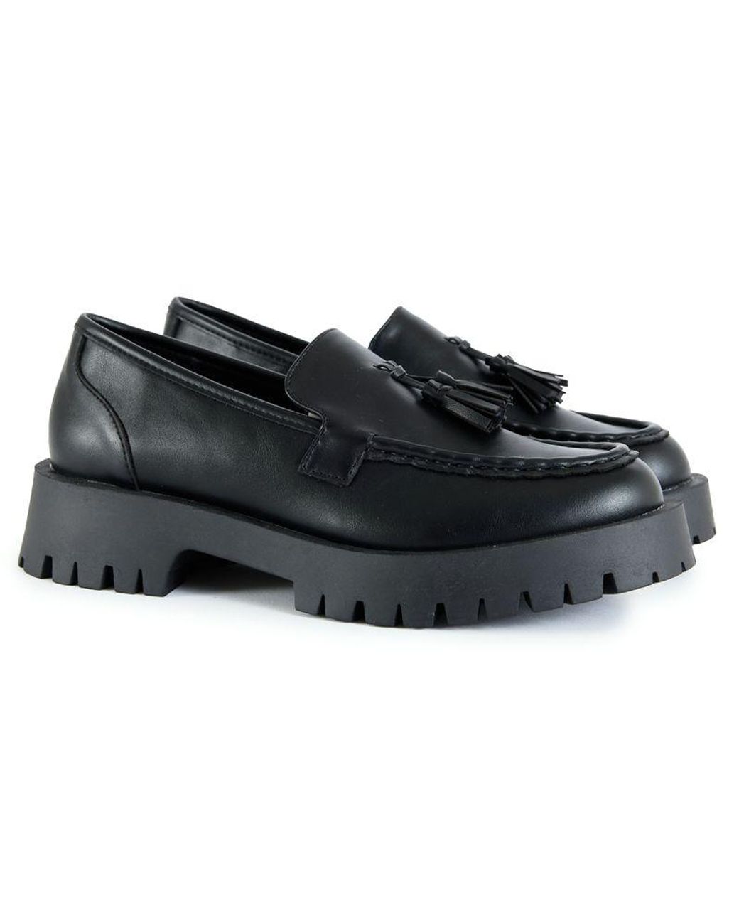 Ravel Black Tassel Shoes