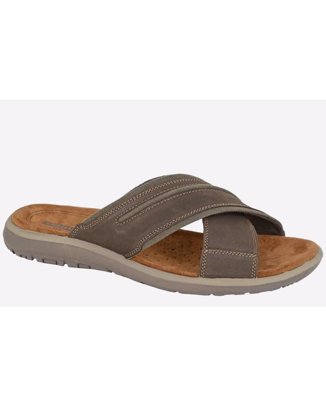 Roamer Brown Continental Mule Sandal for men