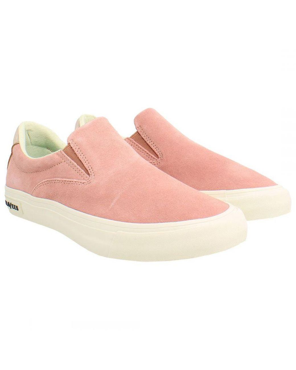 Seavees Pink Hawthorne Plimsolls