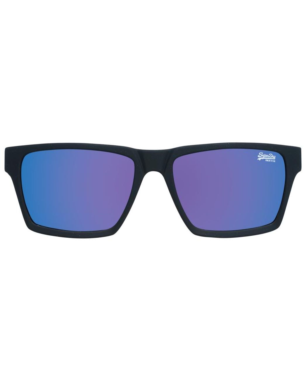 Superdry Blue Rectangle Rubberised Gradient Polarized Disruptive Sds