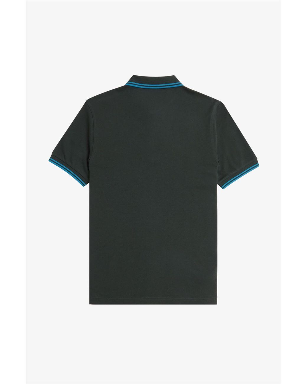 Fred Perry Black Twin Tipped Polo Shirt for men