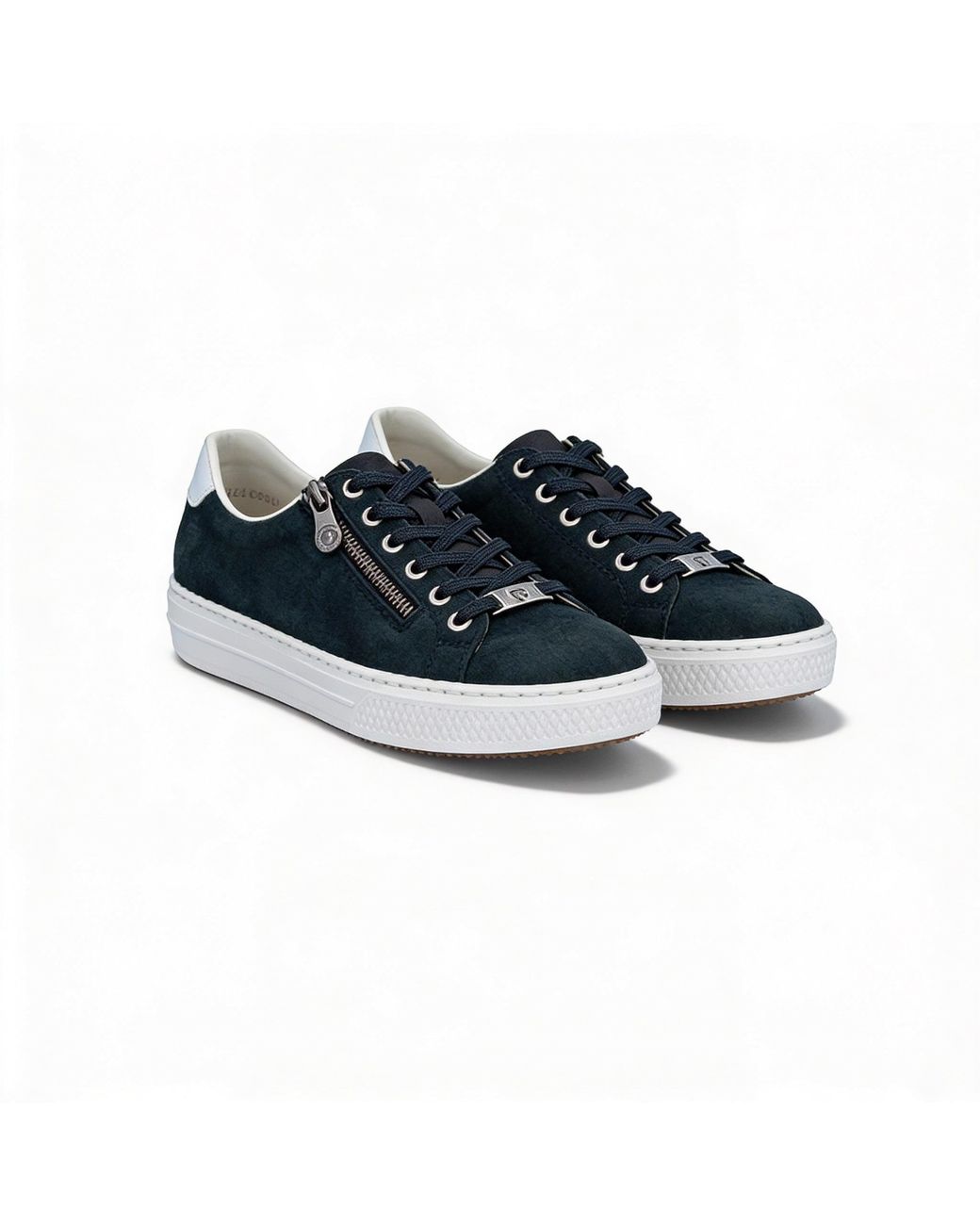 Rieker Blue Enya Court Trainers