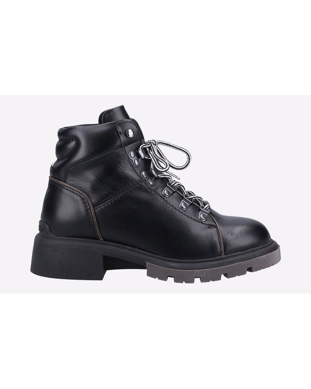 Hush Puppies Black Rita Leather