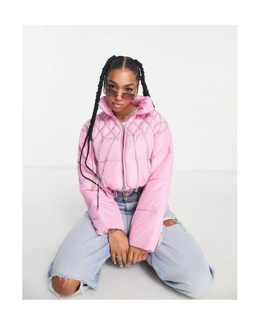 Miss selfridge puffer coat cheap