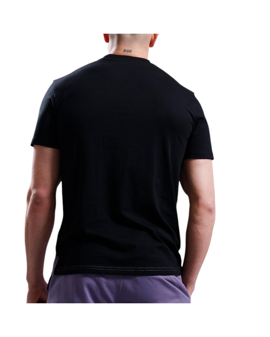 Weekend Offender Blue T Shirt Studio 54 Crew Neck Short Sleeve Casual Cotton Top for men