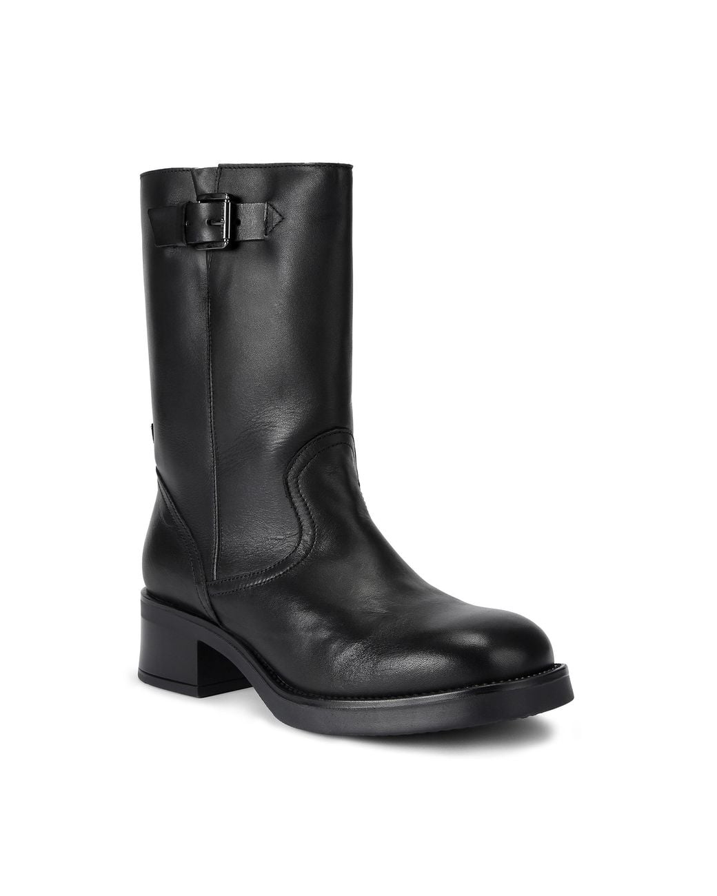 KG by Kurt Geiger Black Leather Trident Boots