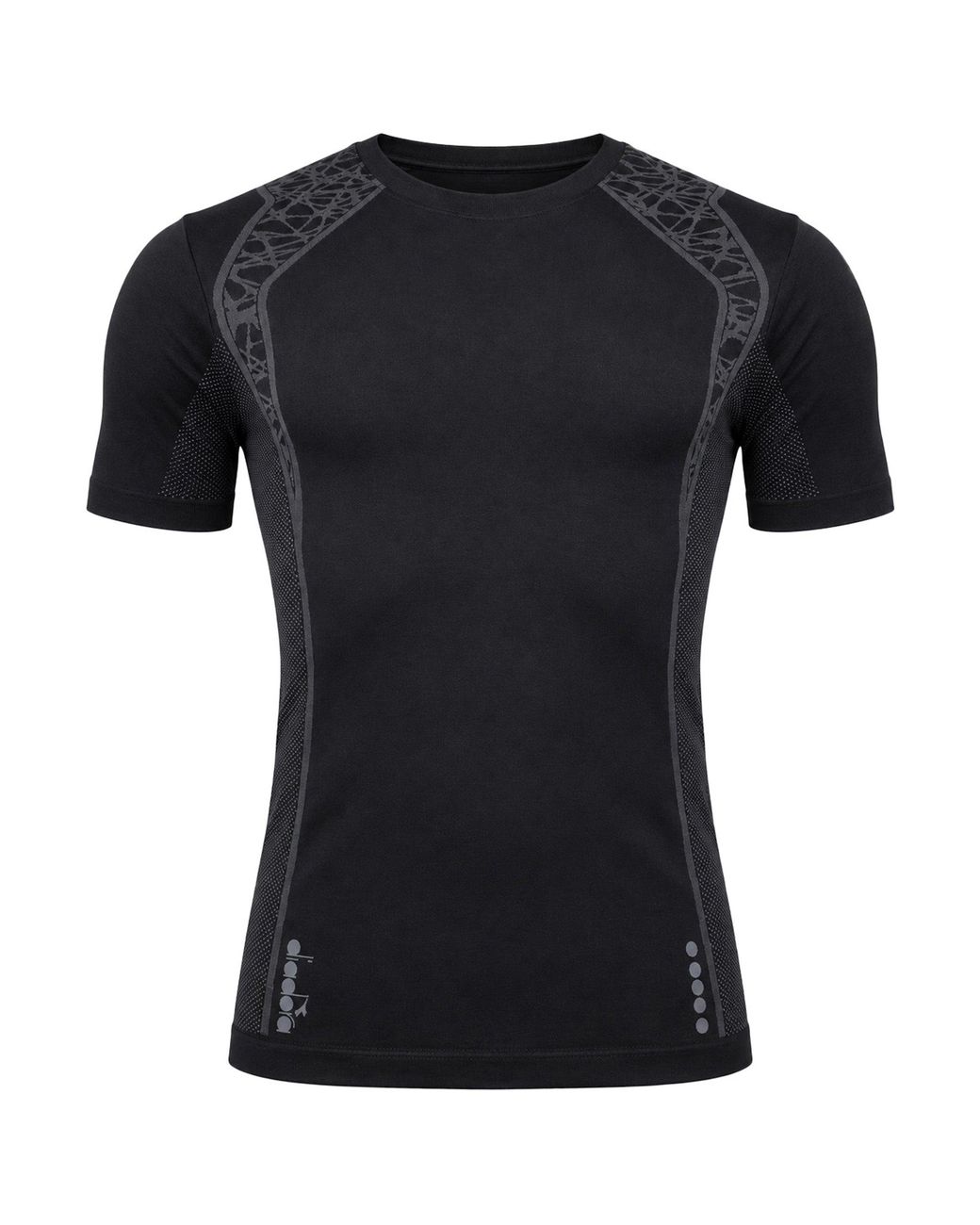 Diadora Black Evo T-Shirt Polyamide for men