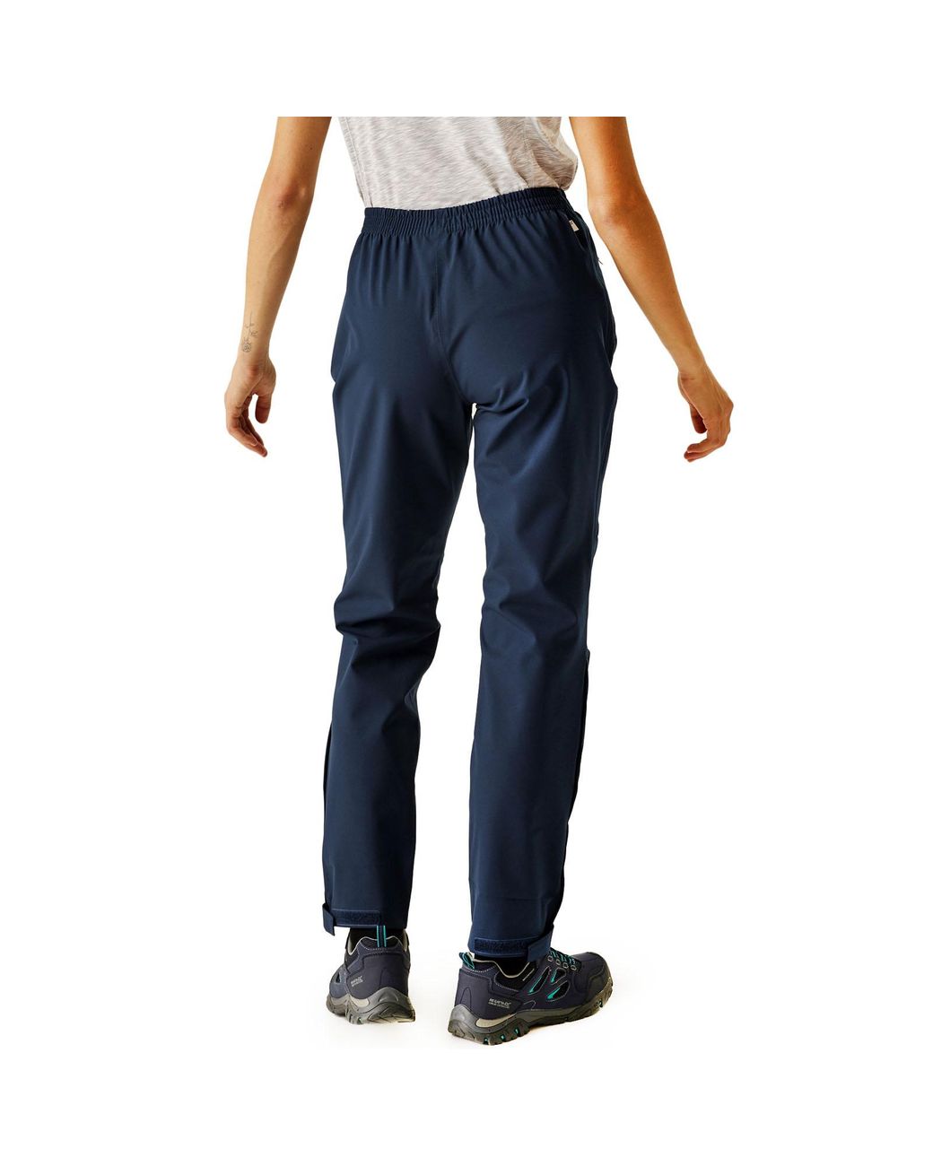 Regatta Blue Highton Adjustable Walking Over Trousers