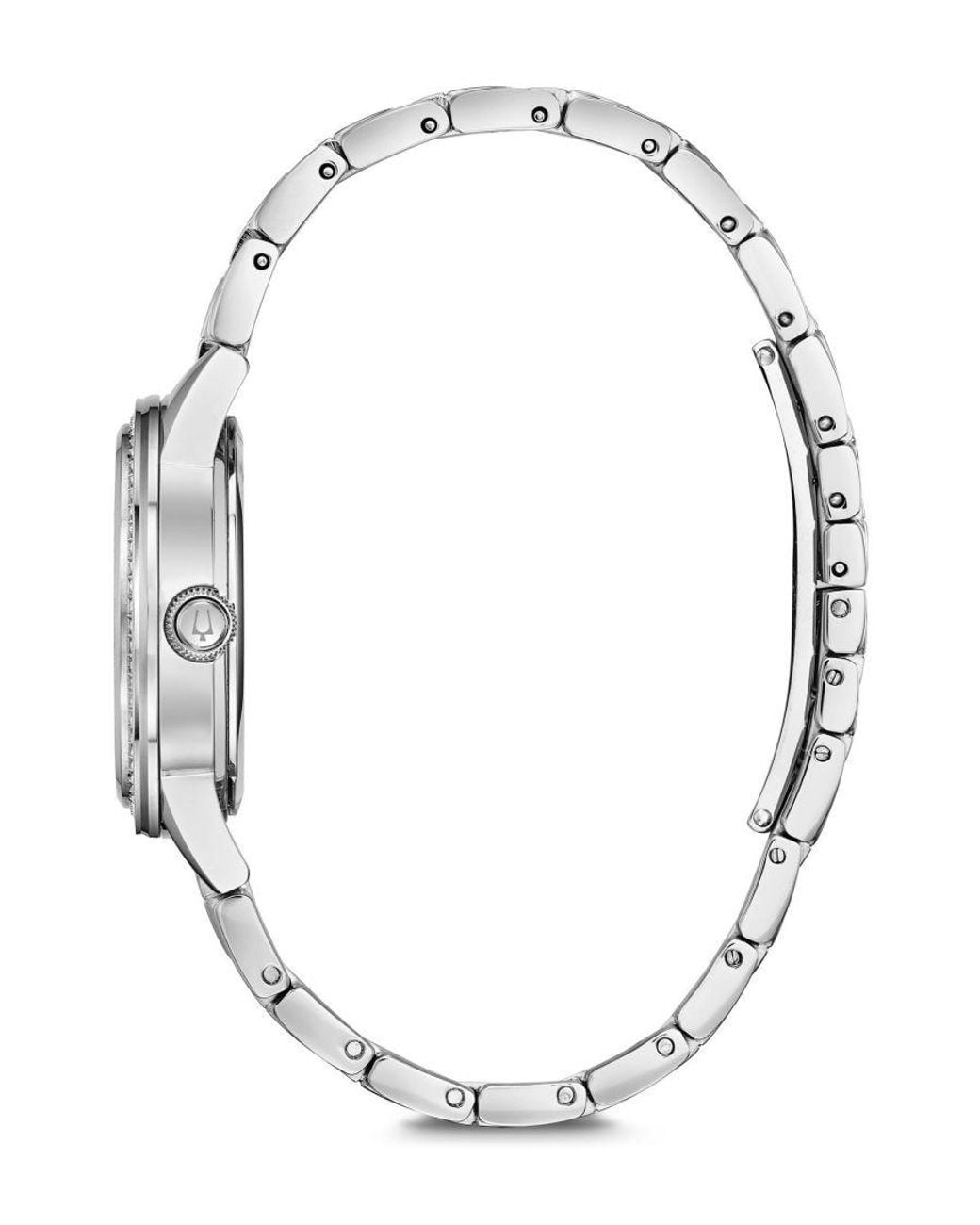 Bulova Blue Turnstyle Watch 96L260 Stainless Steel (Archived)